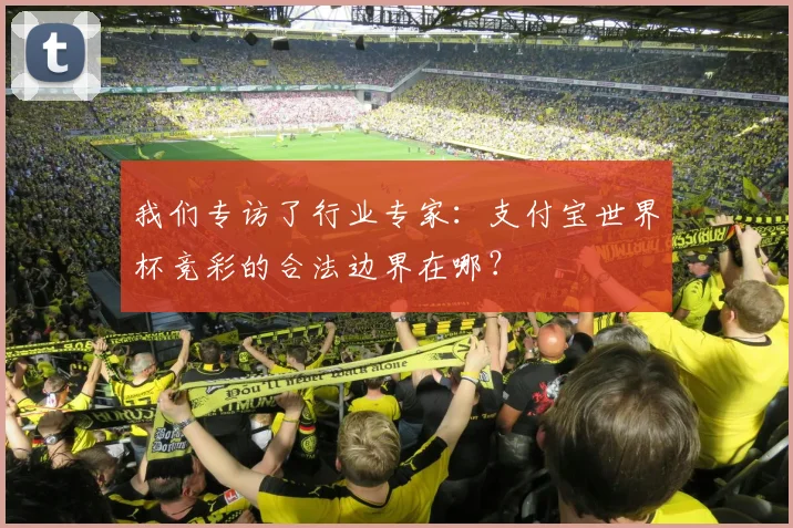 我们专访了行业专家:支付宝世界杯竞彩的合法边界在哪?