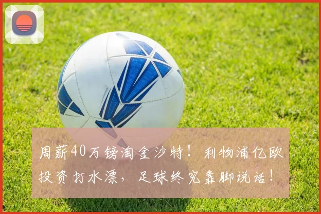 周薪40万镑淘金沙特!利物浦亿欧投资打水漂,足球终究靠脚说话!_达尔文·努涅斯_英超_数据